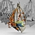 Cozy Hanging Hammock Chair 3D model small image 3