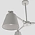 Natura A 3-Lamp Designer Chandelier 3D model small image 5