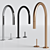 Versatile Kitchen Faucet with Handshower 3D model small image 4