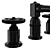 Industrial Brodware Basin Set 3D model small image 4