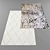 Modern Style Rug Set 3D model small image 2