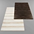 Modern Style Rug Set 3D model small image 3