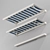 Marquise Cassette Awnings - Set of 2 3D model small image 10