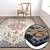 Deluxe Carpet Set: High-Quality Textures, Multiple Variants 3D model small image 5