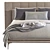 GRANGALA Bed by Zanotta: Sleek Design, Superior Comfort 3D model small image 4