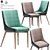 Stylish Blaisell Parsons Chair Set 3D model small image 1