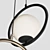 Stylish Hoop Pendant Lights | Multiple Configurations 3D model small image 4