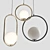 Stylish Hoop Pendant Lights | Multiple Configurations 3D model small image 7