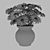 Delicate Daisy Vase Bouquet 3D model small image 3