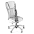 Ergonomic Serta Executive Chair 3D model small image 5