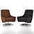 Motorcity: Stylish and Comfortable Armchair 3D model small image 3