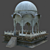 Ancient Temple Ruins 3D model small image 1