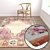 Versatile High-Quality Carpet Set 3D model small image 5