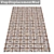 Patterned Carpets Set 3D model small image 3