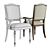 Elegant Rheems Side Chair 3D model small image 2