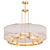 Classic Fabric Pendant Light 3D model small image 1