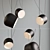Budget Pendant Lights with 3 Lamps 3D model small image 2