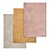 Versatile Carpet Set - High Quality Textures 3D model small image 1