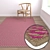 Luxury Carpet Set for High-Quality Renders 3D model small image 5