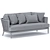 Slettvoll Marty 3-Seater Sofa: Sleek Elegance for Your Space 3D model small image 5