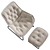 Modern DM Armchair KAZA: Comfortable Elegance 3D model small image 4