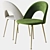 Ticino Deep House Chair: Modern 3D Model 3D model small image 1