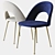 Ticino Deep House Chair: Modern 3D Model 3D model small image 2