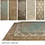 DOVLET HOUSE Carpets - Set of 5 (536) 3D model small image 1