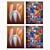 Elegant Framed Wall Paintings Set 3D model small image 3