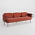 Minimalist Nave Lounge: Modern Seating 3D model small image 2