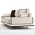 Turri Blues Sofa: Stylish and Comfortable 3D model small image 4