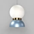 Contemporary InoDesign Pendant Light 3D model small image 1