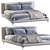 Luxury Bed: TULISS/Desiree Divani 3 3D model small image 1