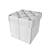 Chester Ottoman: Compact and Stylish 40cm Cube 3D model small image 4
