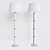 Sleek Elegance: Upper Fifth Floor Lamp 3D model small image 4