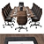 Elegant Modern Conference Table 3D model small image 4