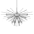 Modern Sputnik Chandelier: Illuminate Your Space 3D model small image 2