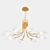 Bellvik Swivel Shades Chandelier 3D model small image 1