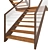 Modern Staircase V03: Versatile, Stylish 3D model small image 3