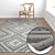 Title: Luxury Carpets Set - Top-Quality Textures 3D model small image 5