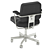 Alefjall Ergonomic Office Chair 3D model small image 2