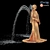Magical Angel Fountain - Stunning Water Feature 3D model small image 3