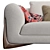 Porada Softbay Sofa: Elegant Canaletta Walnut Design 3D model small image 2