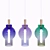 Colorful Glass Pendant Lamp STAVERN - Stylish Lighting Solution 3D model small image 1