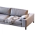 Luxury Hamptons Casamilano Sofa 3D model small image 4