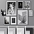 Multi-Size Photo Frame Set - 4 Colors 3D model small image 1