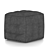 Cozy Cushion Seat: 50cm x 50cm 3D model small image 2