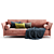 Luxury Comfort: Opera Cosmo Sofa 3D model small image 1