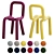 Bold Chair: Stylish, Comfortable, and Versatile 3D model small image 1