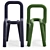 Bold Chair: Stylish, Comfortable, and Versatile 3D model small image 2